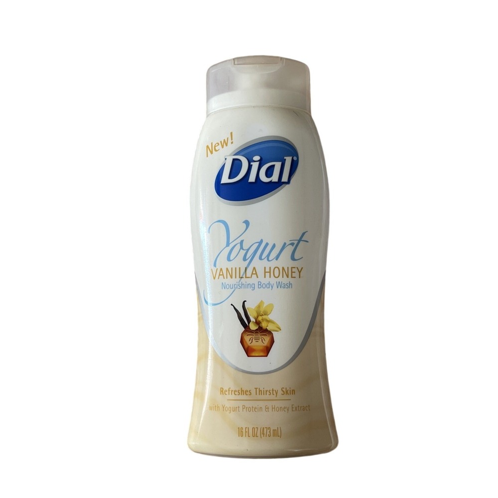 Dial Body Wash Moisturizing Greek Yogurt Vanilla Honey 16oz Discontinued